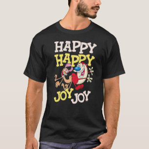 Camiseta Ren E Stimpy Feliz Joy Dance