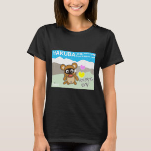 Camiseta Ren-mundo 80 Japão Alpes do Norte Haku Céu Azul Su