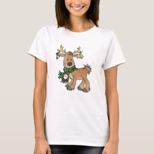 Camiseta Rena a natais