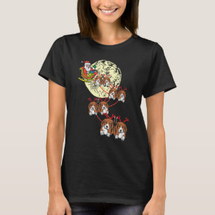 Camiseta Rena Beagle Papai Noel Natal Animal Pet Cão Xma