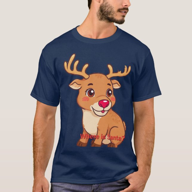 Camiseta Rena bebê (Frente)