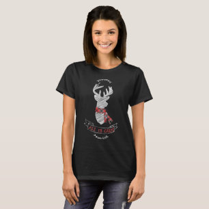 Camiseta Rena de Natal Tudo Tranquilo férias