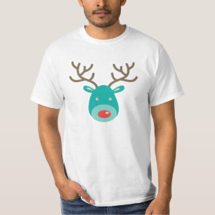 Camiseta Rena de Rudolf da ilustração dos desenhos animad