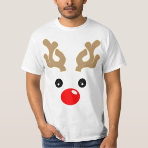 Camiseta Rena de Rudolph do bebé