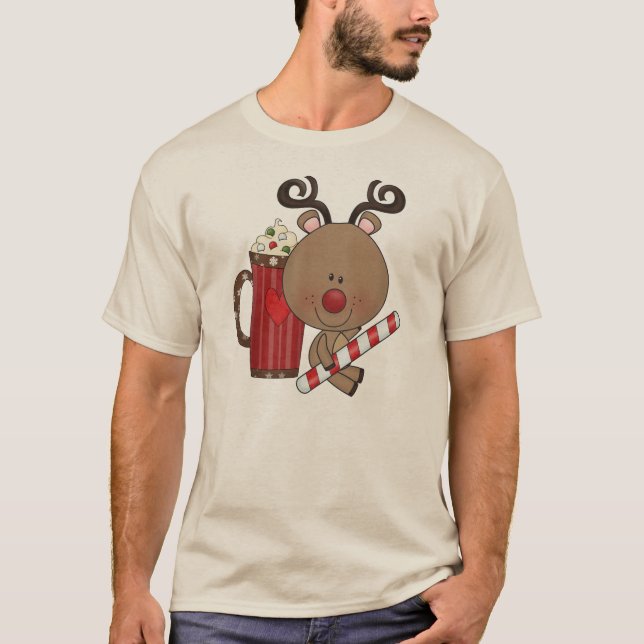 Camiseta Rena de Rudy com cacau (Frente)