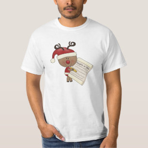 Camiseta Rena de Rudy impertinente ou NIC
