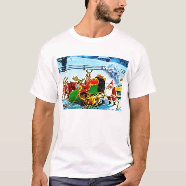 CAMISETA RENA DO NATAL (Frente)