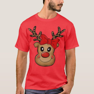 Camiseta rena-leopardo