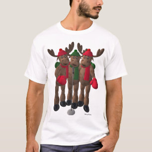 Camiseta Rena lunática: Os irmãos dos alces