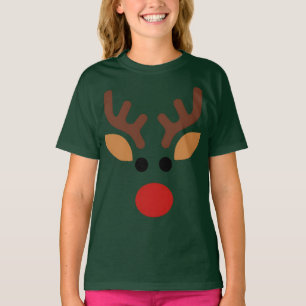 Camiseta Rena Minimalista Rudolph