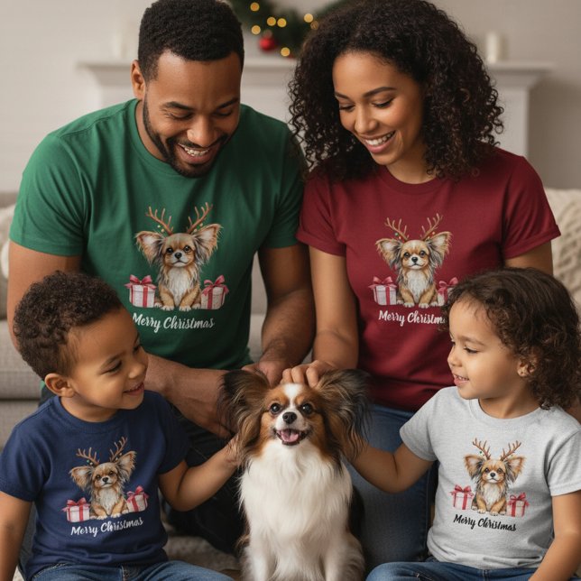 Camiseta Rena Papillon (Criador carregado)