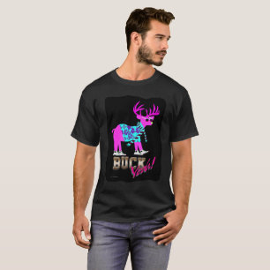 Camiseta Rena yeah de néon engraçada do fanfarrão