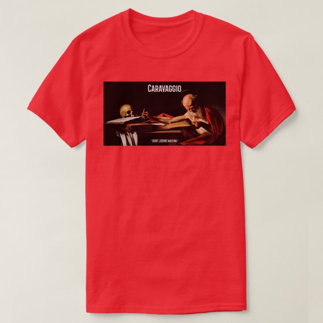 Camiseta Renaissance al Art Caravaggio 3 (Frente do Design)