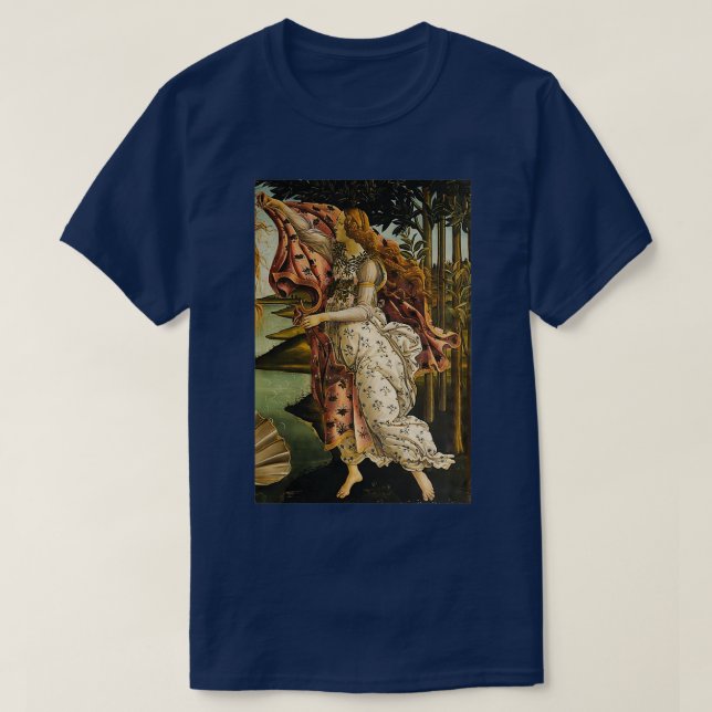 Camiseta renaissance botticelli 2 (Frente do Design)