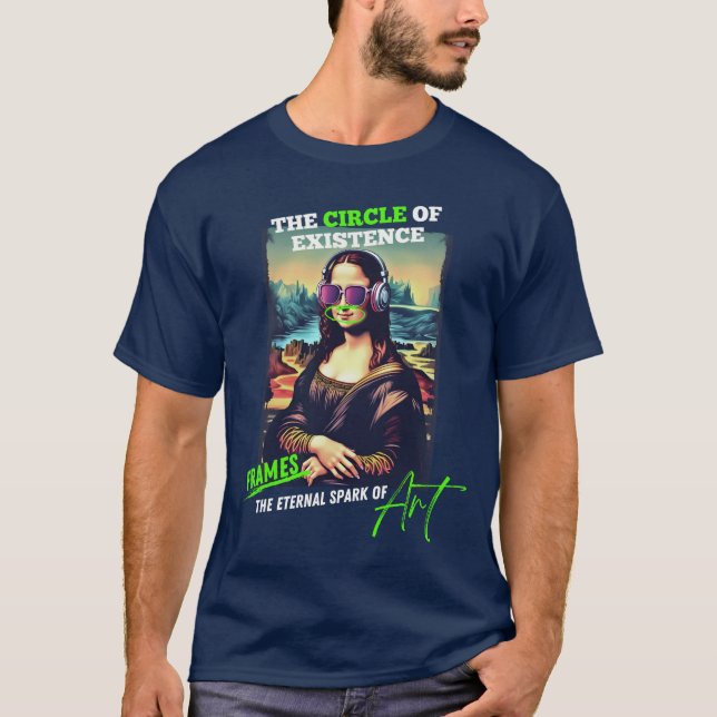 Camiseta Renaissance Remix: Mona Lisa’s Eternal Connection (Frente)