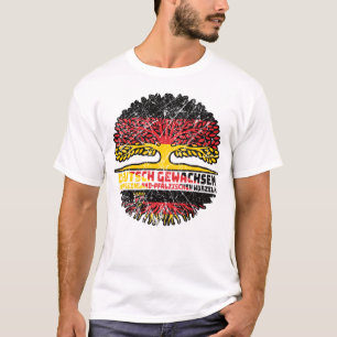 Camiseta Renânia-Palatinado Alemão Alemanha Raízes