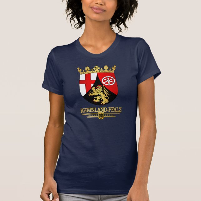 Camiseta Renânia-Palatinado (Renânia-Palatinado) COA (Frente)