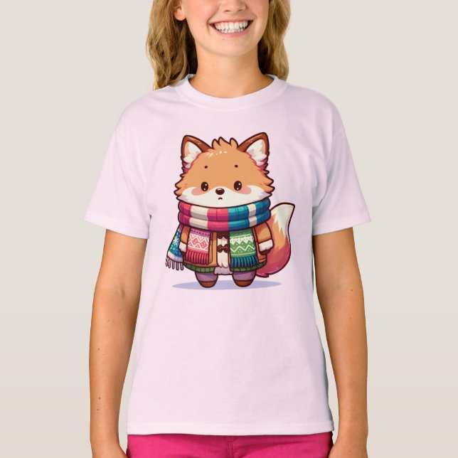 Camiseta Renard Choupinet en Hiver (Frente)