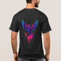 Renascimento da Fênix Neon – Vibrante Fenix Mítica