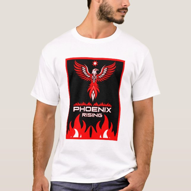 Camiseta Renascimento e Força Fênix (Frente)