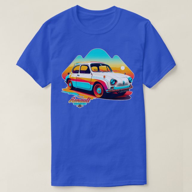 Camiseta Renault Dauphine (Frente do Design)