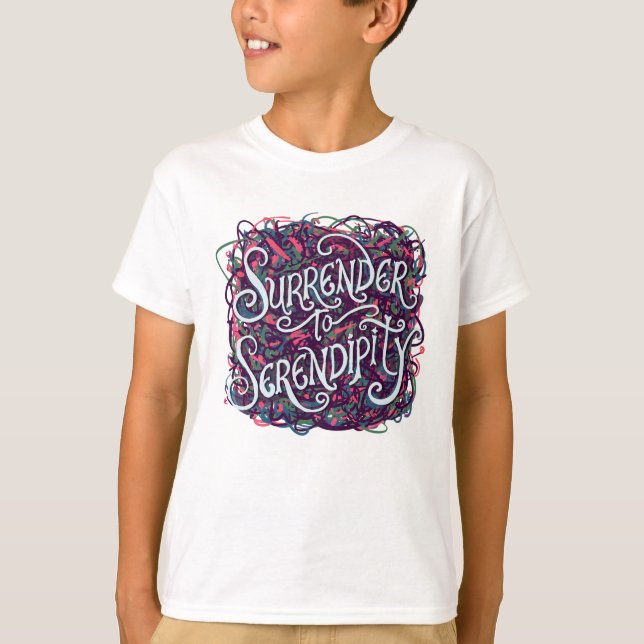 Camiseta Renda-se à Serendipidade (Frente)