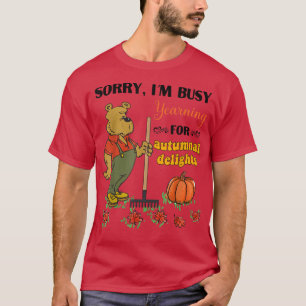 Camiseta Rendimento das folhas do Mapeamento do Urso do Out