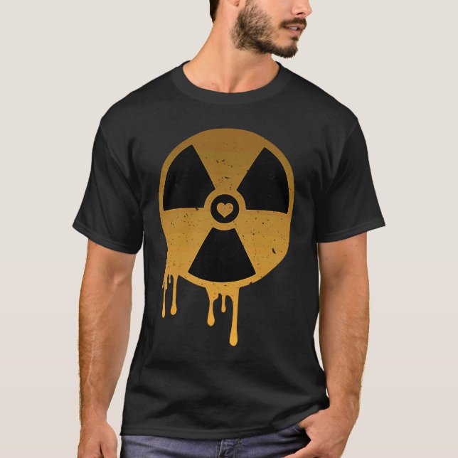 Camiseta Renewable Energy Radioactive Sign Proud Nuclear En (Frente)