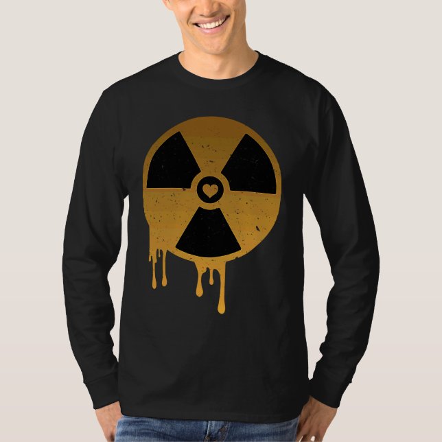 Camiseta Renewable Energy Radioactive Sign Proud Nuclear En (Frente)