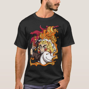 Camiseta Rengoku T-Shirt Copy