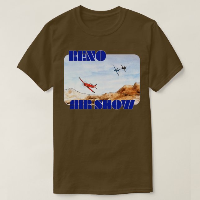 Camiseta Reno Air Show (Frente do Design)