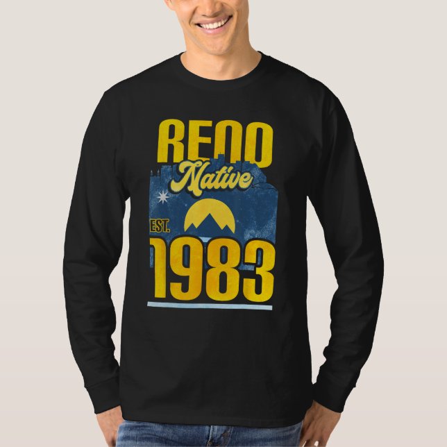 Camiseta Reno Native Est. 1983 1 (Frente)