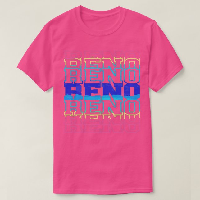 Camiseta Reno Nevada (Frente do Design)