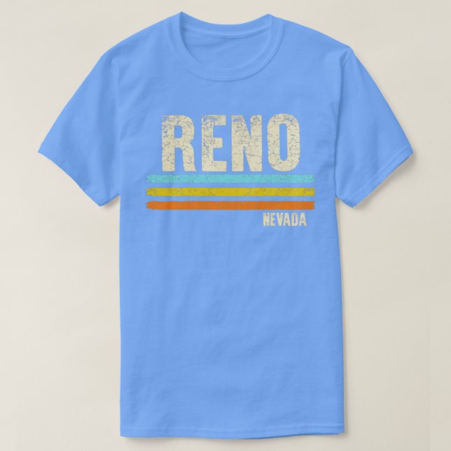 Camiseta Reno Nevada Retro (Frente do Design)