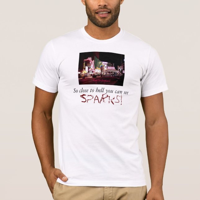 Camiseta Reno perto do inferno (Frente)