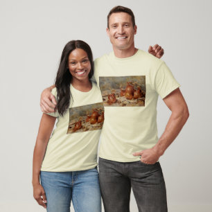 Camiseta Renoir's Still Life with Onions (1881)