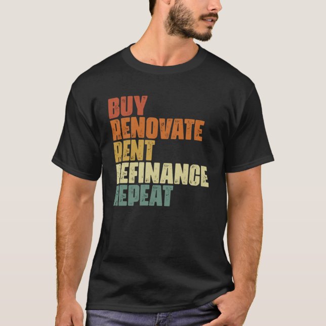 Camiseta Renovação de comprar Refinanciamento de Rendas Rep (Frente)