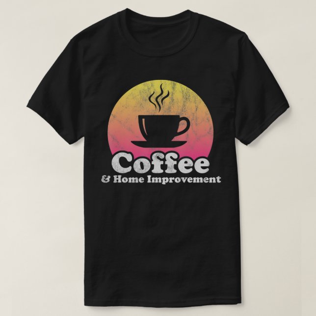 Camiseta Renovação do Café e da Casa de Melhoramento (Frente do Design)