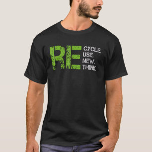 Camiseta Renovação do Reciclar de Ativismo Ambiental de Cri