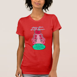 Camiseta Renove a sua mente - Rosa de Blushing