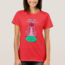 Camiseta Renove a sua mente - Rosa de Blushing