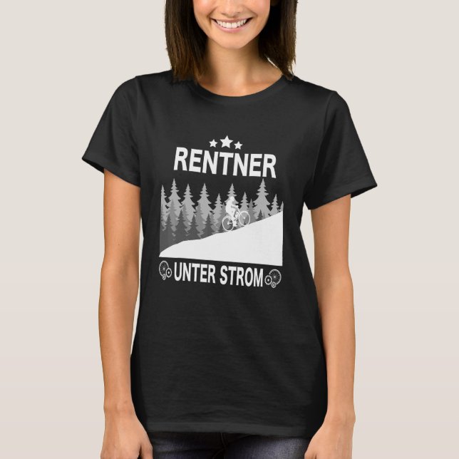 Camiseta Rentner Unter Strom Ebike Say Mountain Bike Mot (Frente)