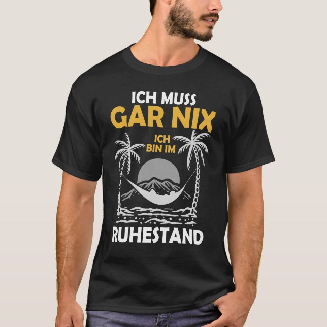 Camiseta Rentner Urlaub Strand Ruhestand (Frente)