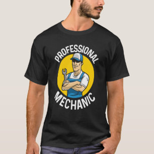 Camiseta Repa de Automóveis Mecânicos Profissionais