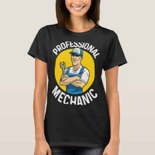 Camiseta Repa de Automóveis Mecânicos Profissionais