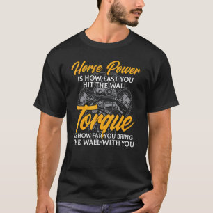 Camiseta Reparação Automática De Energia Do Cavalo De Fixaç