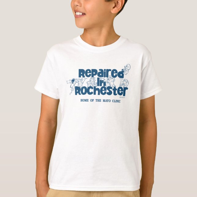 Camiseta Reparado na t-shirt de Rochester (The Original) (Frente)
