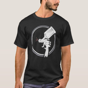 Camiseta Reparo Automático do Carro com Torneio de Tinta Pu