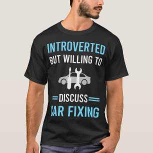 Camiseta Reparo de Carro Introvertido