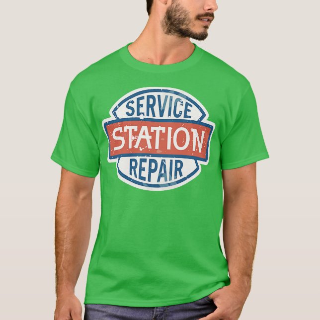 Camiseta Reparo de Posto de Serviço (Frente)